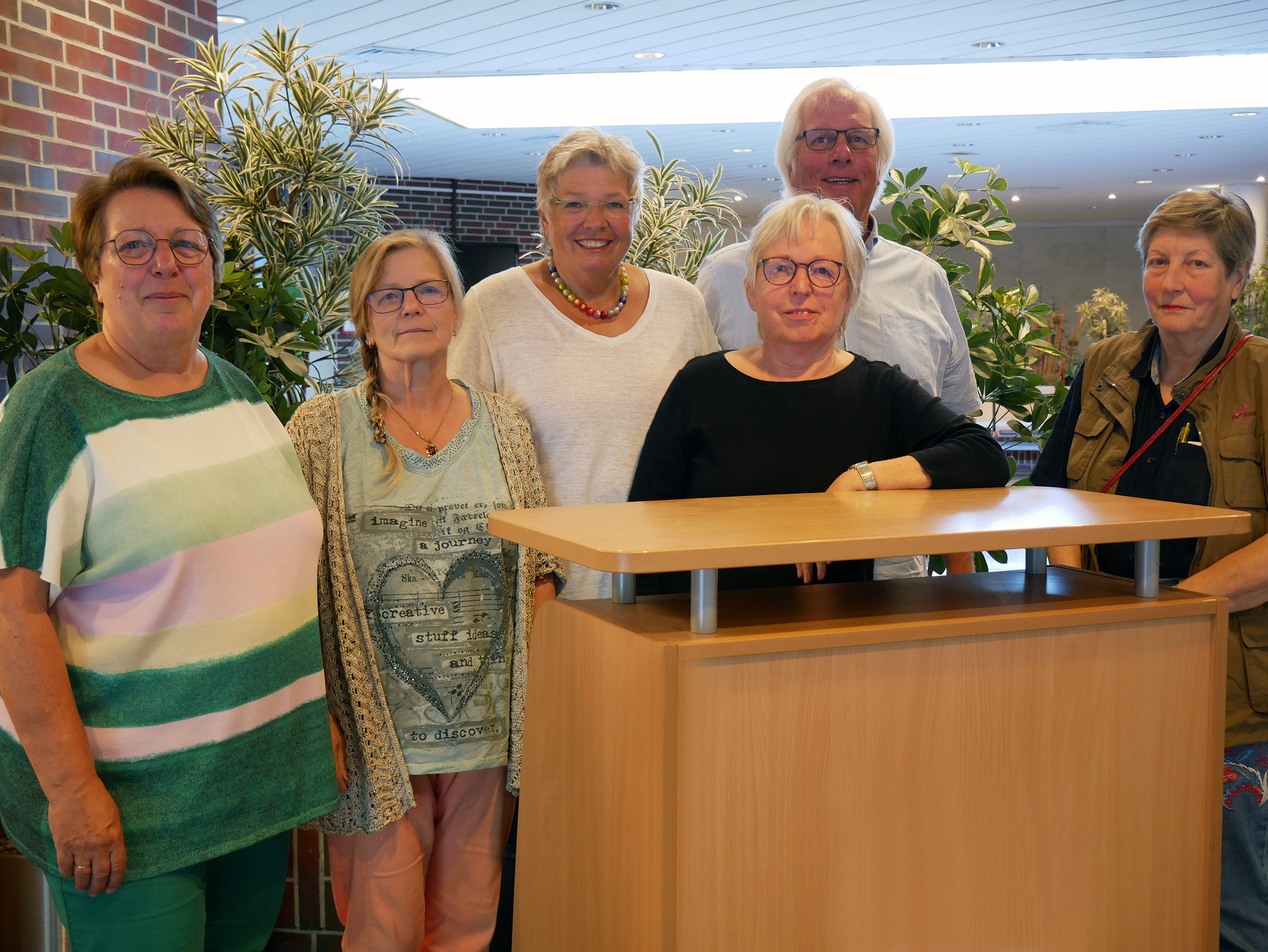 Das ehrenamtliche Team im Klinikum Emden